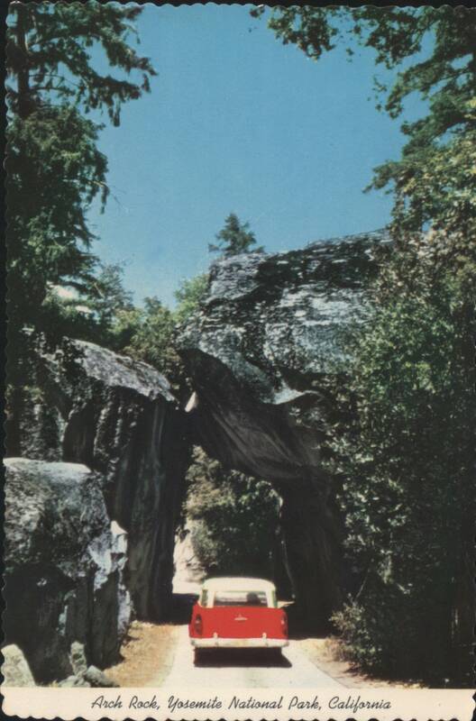Arch Rock Tunnel, Yosemite National Park, CA California