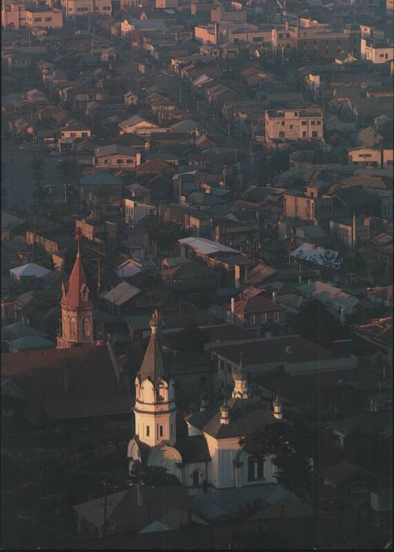 Hakodate Orthodox Church, Motomachi Area City View Japan