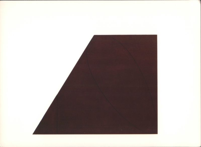 Robert Mangold, Attic Series XIII (Study) Modern