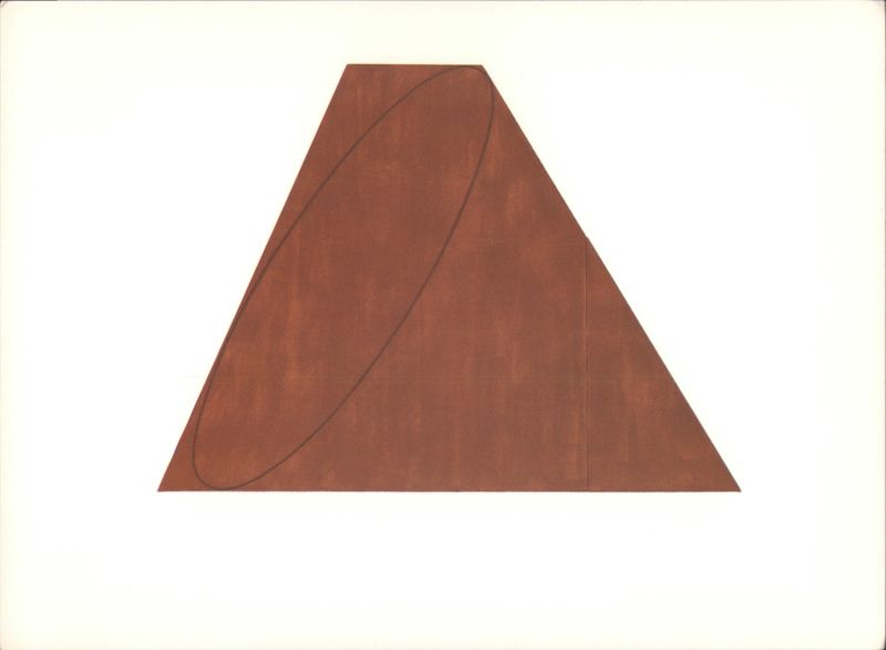 Robert Mangold, Attic Series III (Study) Modern