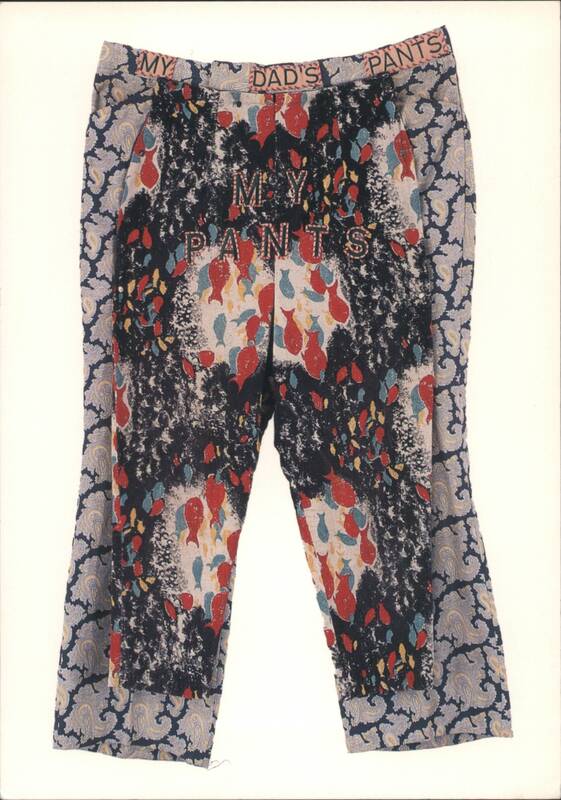 Sheila Klein: My Pants/My Dad's Pants Textile Art Seattle Washington