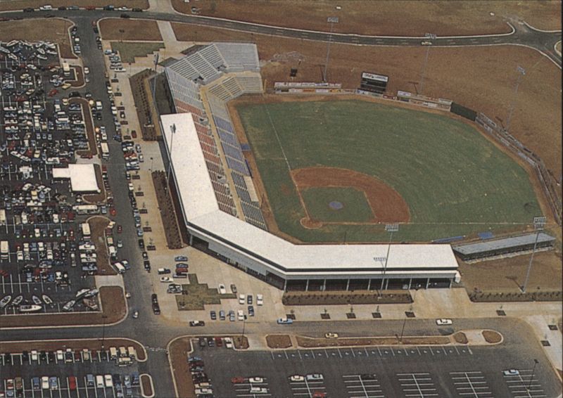 Joe W. Davis Stadium Aerial View, Huntsville, AL Alabama