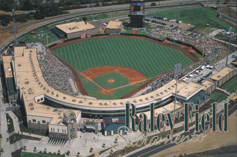 Raley Field, Sacramento River Cats Baseball Stadium California