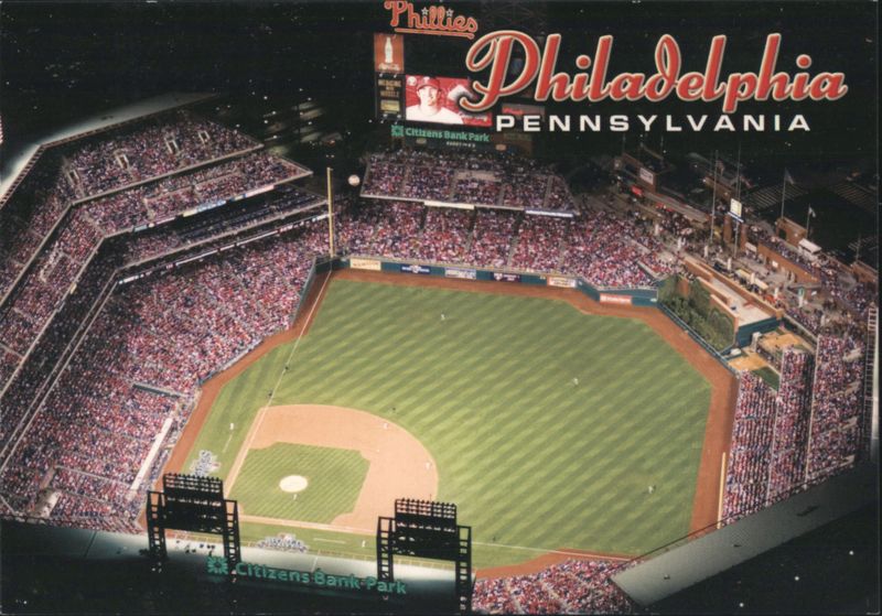 Citizens Bank Park Aerial View, Philadelphia Phillies Game Pennsylvania