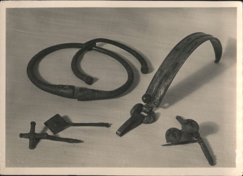 Germanic Jewelry from Pomeranian Graves, Iron Age Dr. H. Bauer