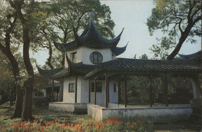 Hanshan Temple Pagoda Building Asian