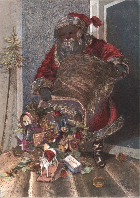 Santa Claus with Sack of Toys
