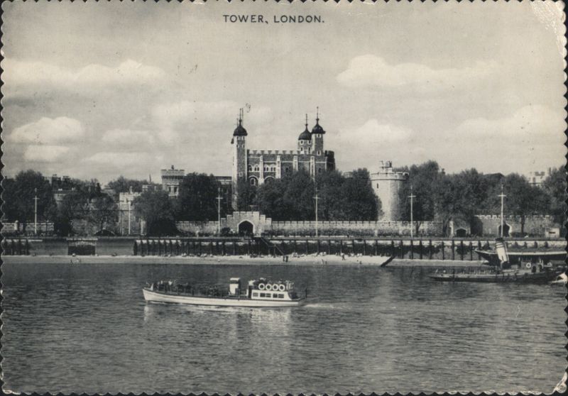 Tower of London, River Thames, Boats United Kingdom