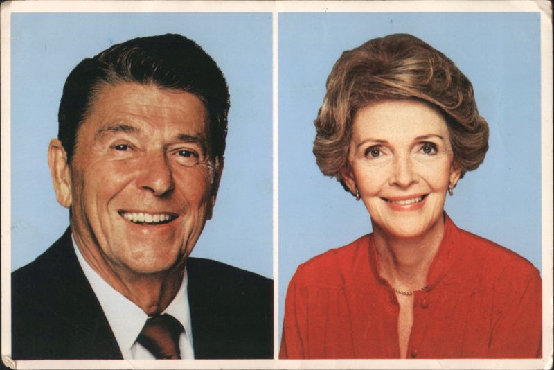 President Ronald Reagan & First Lady Nancy Reagan Portraits