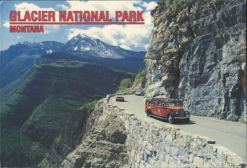 Glacier National Park Going-to-the-Sun Road, Montana