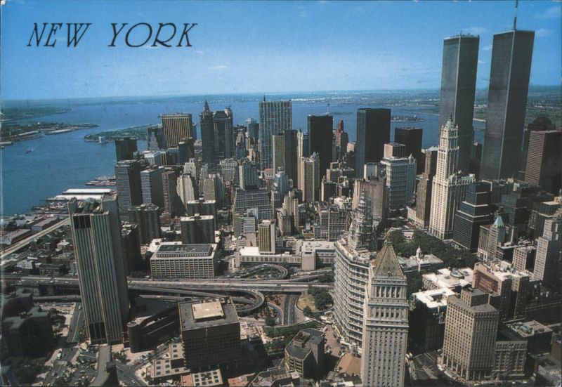 New York City Skyline with World Trade Center Aziz Rahman