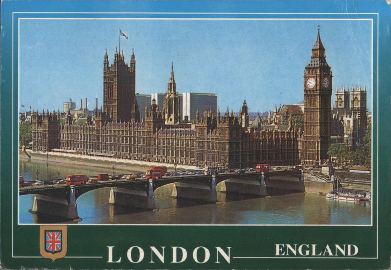 Houses of Parliament, Westminster Bridge, Big Ben, London England