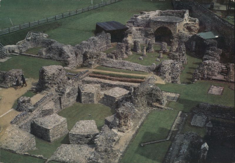 St. Augustine's Abbey, Bird's-eye view, North-East Canterbury England