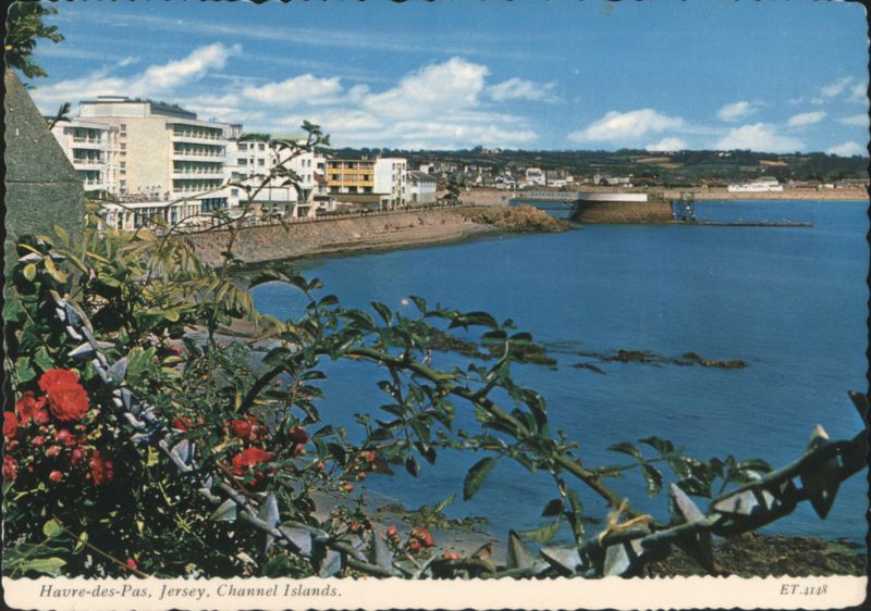Havre-des-Pas, Jersey, Channel Islands Coastal View