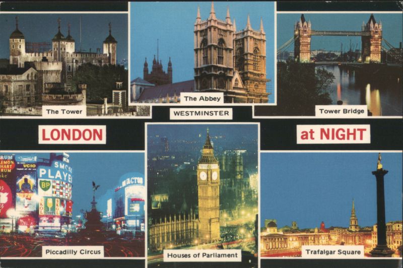 London Landmarks Multi-View Day & Night United Kingdom