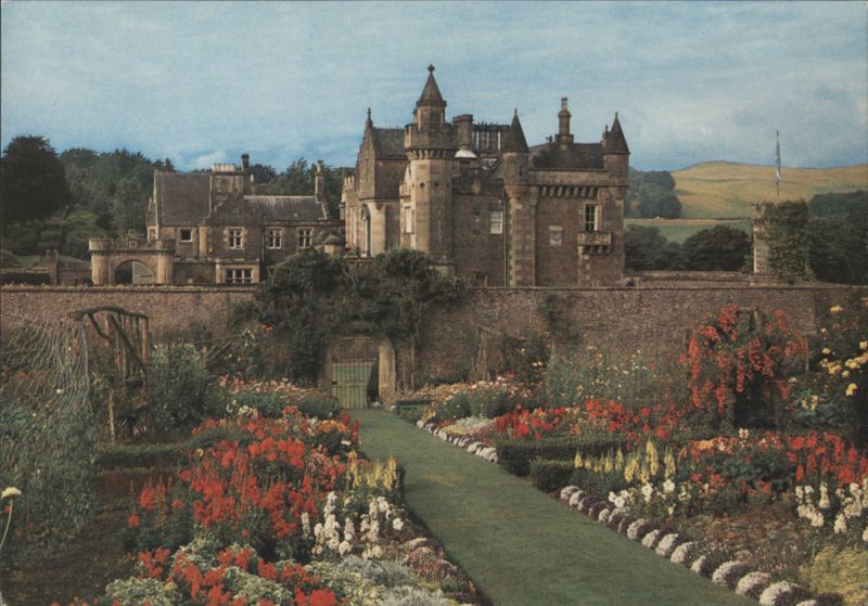 Abbotsford House from the Garden United Kingdom