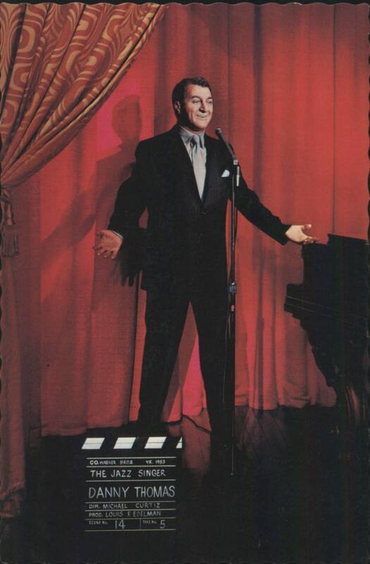 Danny Thomas as The Jazz Singer, Movieland Wax Museum Buena Park California