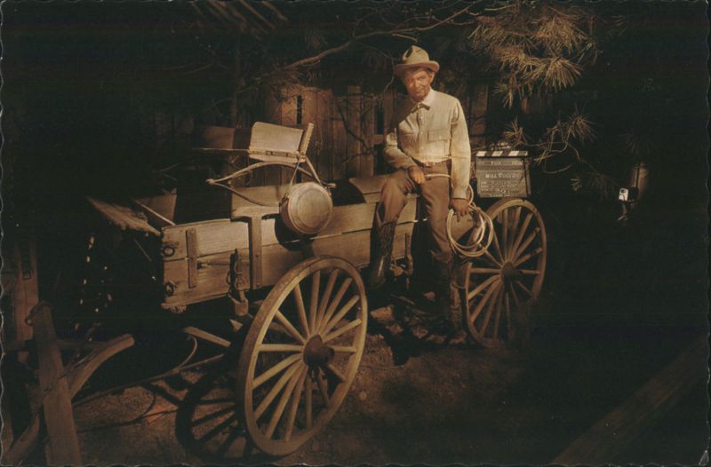 Will Rogers Wax Figure from 'Limb Shot' Movieland Wax Museum Buena Park California