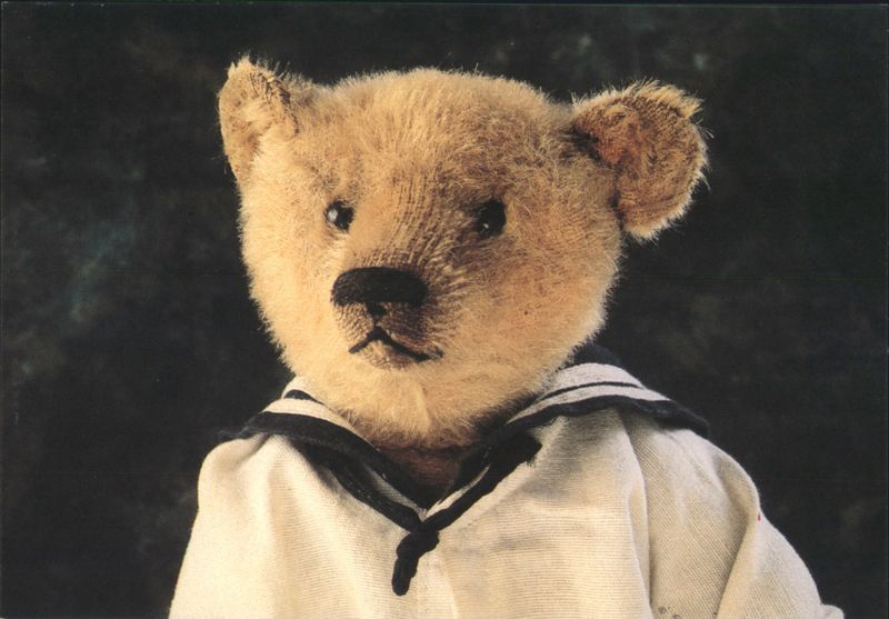 Teddy Bear Portrait in Sailor Suit Mirja De Vries Teddy Bears