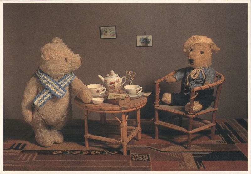 Teddy Bears' Tea Party from The Teddies Series Mirja De Vries