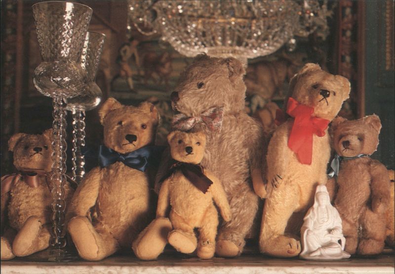 Teddy Bears at Amerongen Castle House Party Netherlands