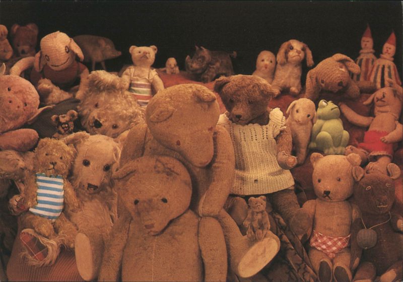 Mirja de Vries' The Teddies Series: Group of Stuffed Animals