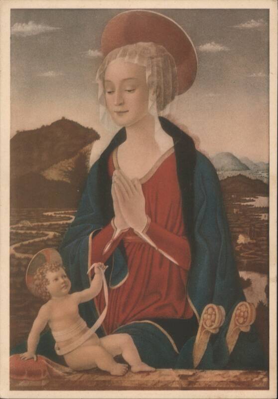 The Virgin and Child by Alessio Baldovinetti, Louvre Museum