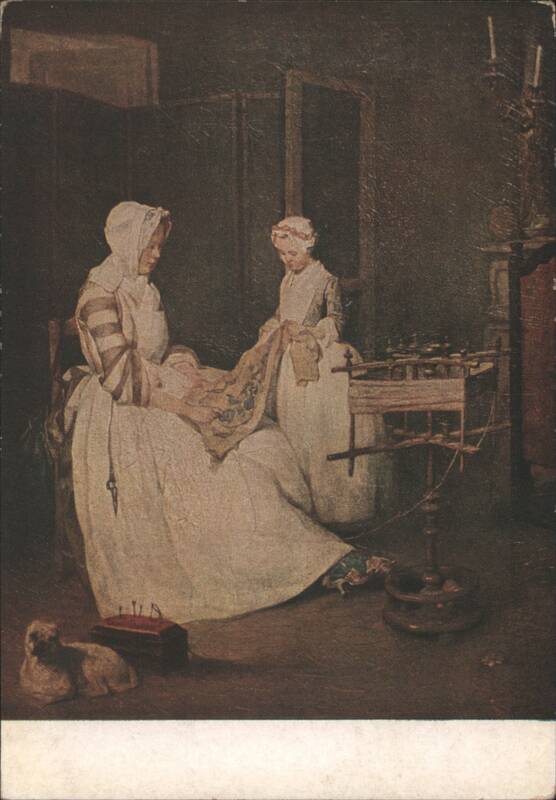 J-B. François Chardin, The Laborious Mother Art