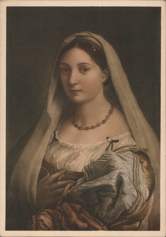 La Fornarina by Raphael, Pitti Gallery, Florence, Italy