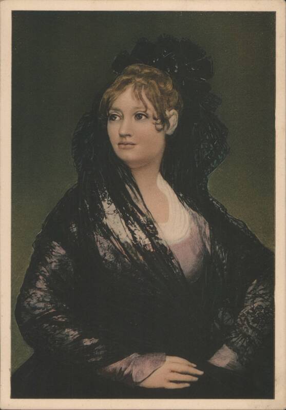 Portrait of Dona Isabel Cobos de Porcel by Goya Women