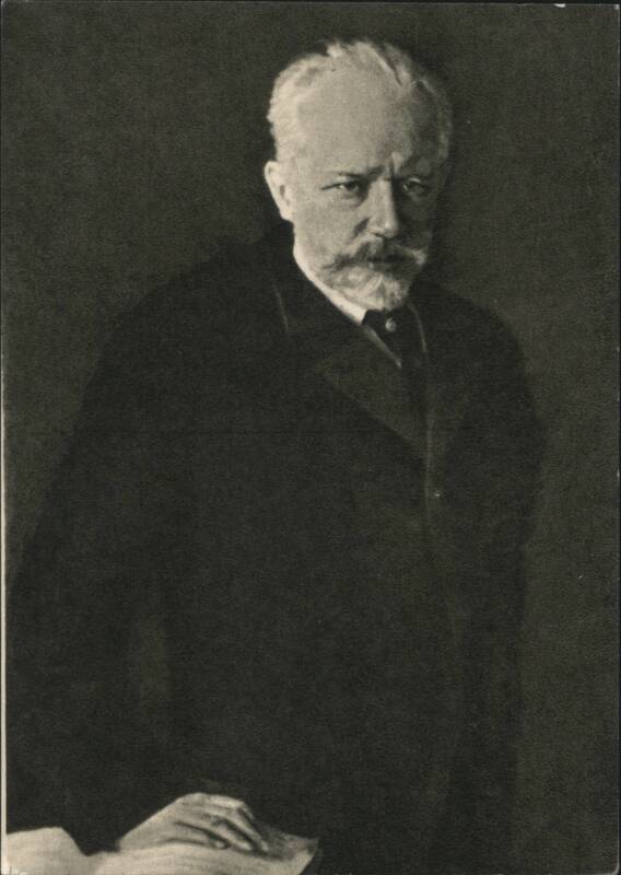 Pyotr Ilyich Tchaikovsky Portrait М. Кузнецов