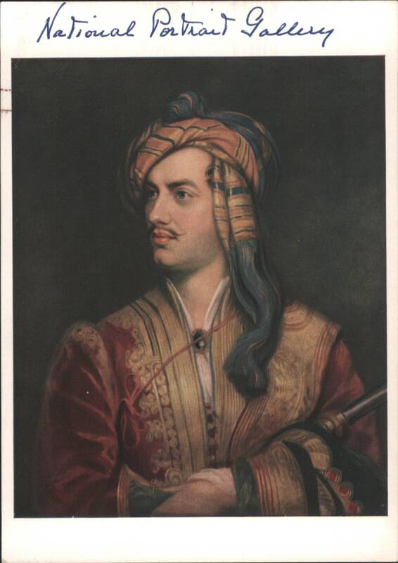 Lord Byron in Albanian Dress, by Thomas Phillips Thomas Phillips, R.A.