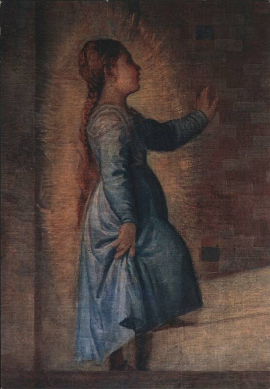 Titian's Presentation of the Virgin, Detail of Young Girl