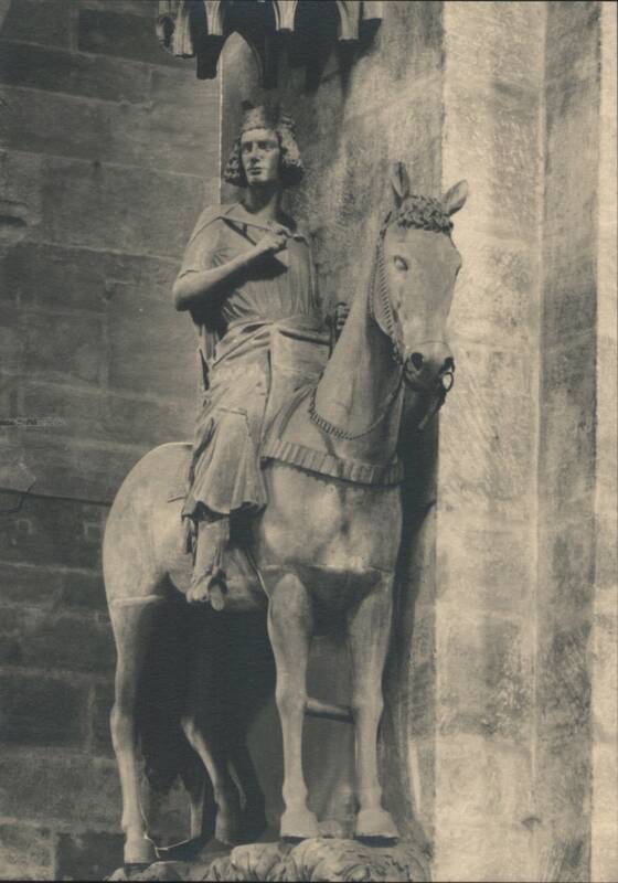 Naumburg Cathedral, Ekkehard Sculpture on Horseback Germany
