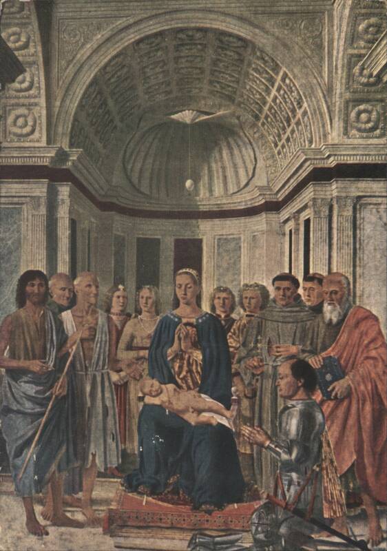 Pala Urbinate by Piero della Francesca Milano Italy