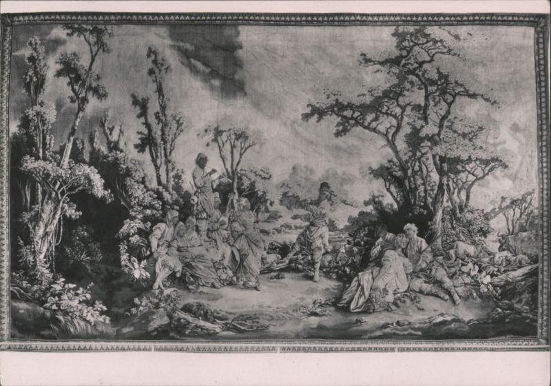 Beauvais Tapestry: The Russian Games, La Danse by J.-B. Le Prince Aix-en-Provence France