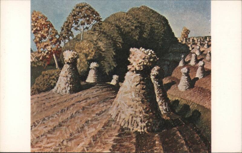Iowa Corn Field by Grant Wood Modern