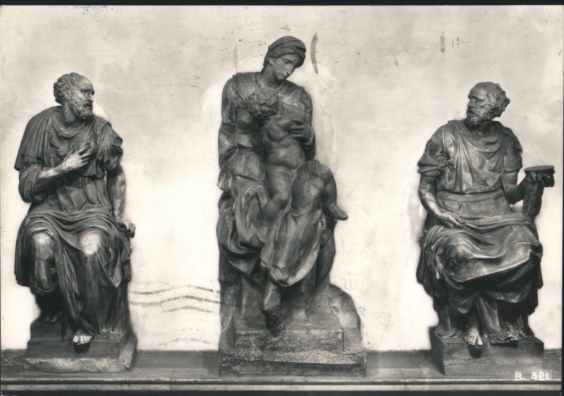 Michelangelo's Medici Madonna and Saints, Medici Chapels, Florence, Italy
