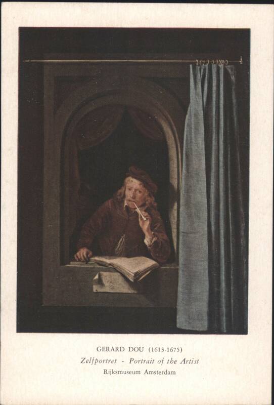 Gerard Dou, Self-Portrait, Rijksmuseum Amsterdam Netherlands