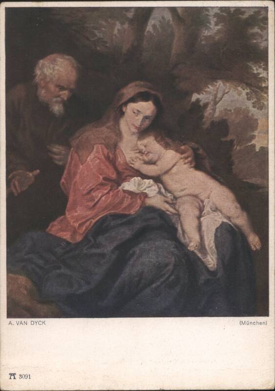 Madonna and Child with Saint Joseph, Repose during the Flight into Egypt