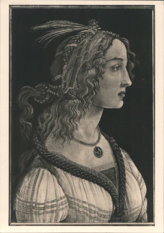 Sandro Botticelli's Portrait of Simonetta Vespucci