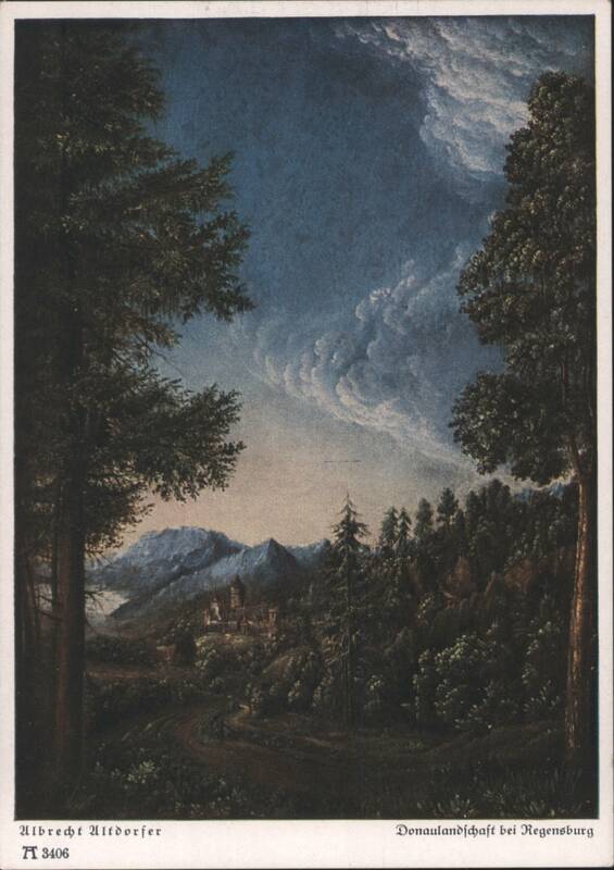 Danube Landscape near Regensburg by Albrecht Altdorfer Germany