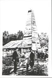 Drake & Wilson at World's First Oil Well, Titusville, PA Postcard