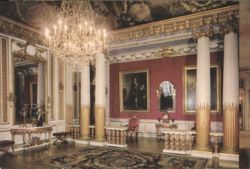 Royal Palace Bernadotte Gallery, Stockholm Postcard
