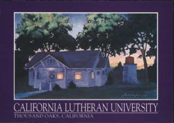Pederson Ranch House CLU Alumni Thousand Oaks CA Postcard Postcard