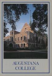 Augustana College Founders Hall and Ascension Chapel Postcard