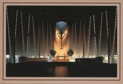 Christ Chapel Interior, Gustavus Adolphus College Postcard