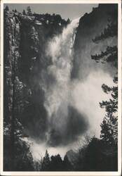 Bridalveil Fall, Yosemite National Park Postcard