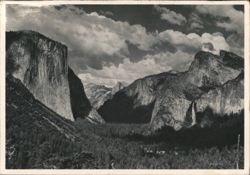 Yosemite Valley from Inspiration Point Postcard