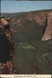 Overhanging Rock, Glacier Point, Yosemite National Park Postcard